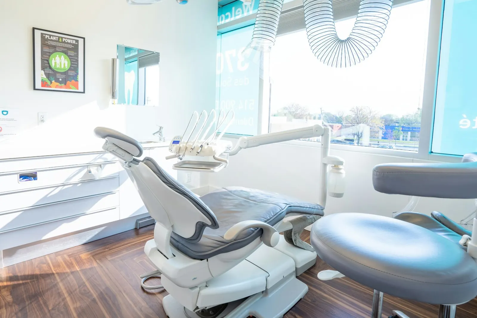 A bright, modern dental operatory